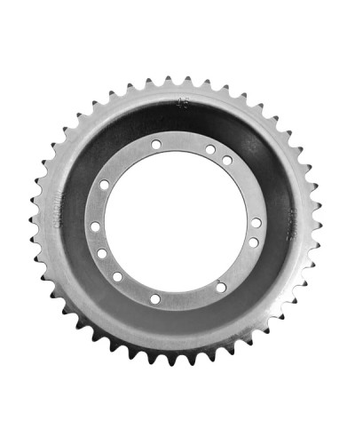 Couronne Peugeot 103 roue à rayons 45 dents alésage 94 mm fixation 11 trous