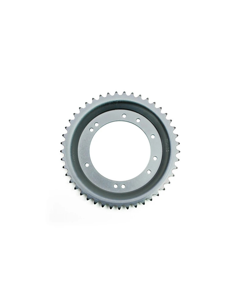Couronne Peugeot 103 roue aluminium Grimeca 45 dents alésage 98 mm fixation 10 trous