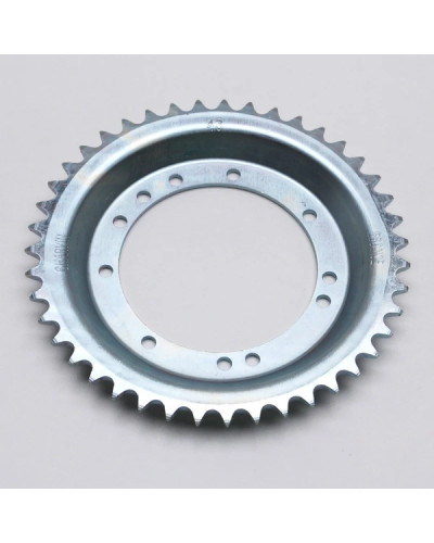 Couronne Peugeot 103 roue à rayons 43 dents alésage 94 mm fixation 11 trous
