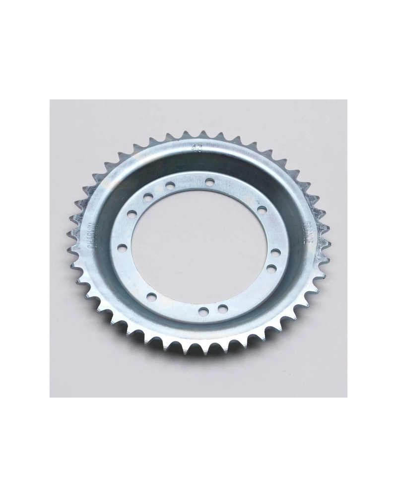 Couronne Peugeot 103 roue à rayons 43 dents alésage 94 mm fixation 11 trous