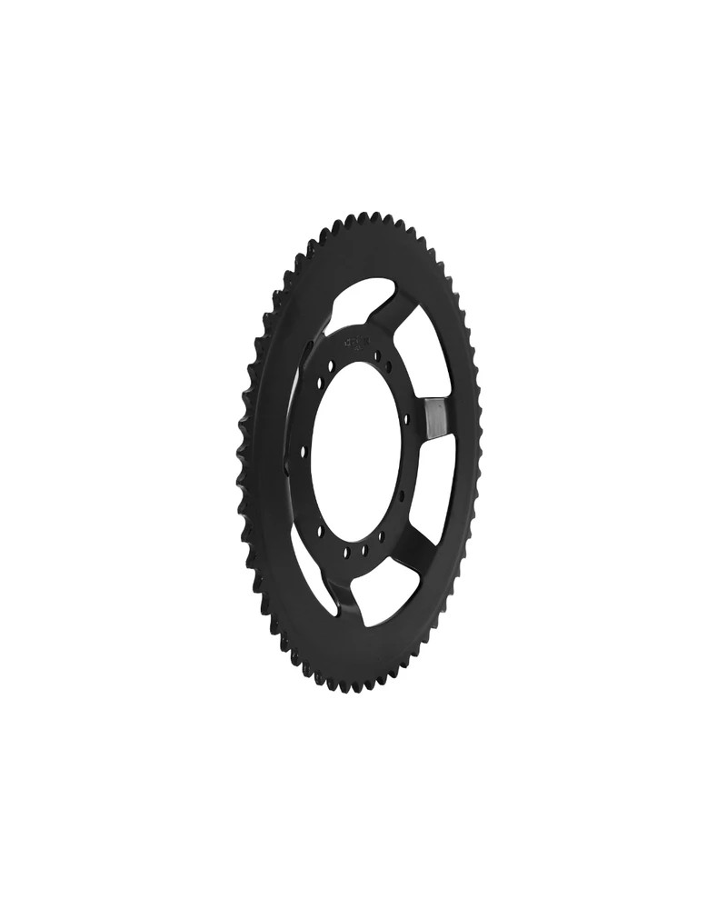 Couronne noire Peugeot 103 roue à rayons 60 dents alésage 94 mm fixation 11 trous