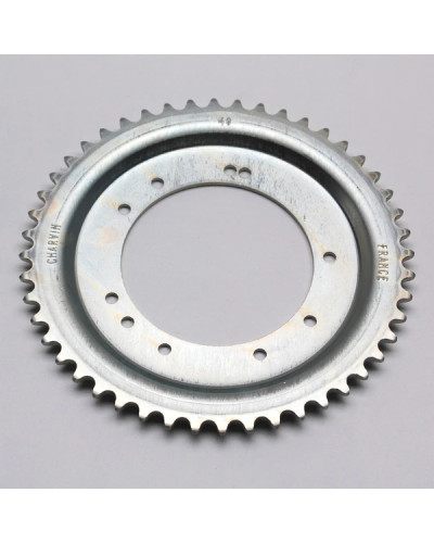 Couronne MBK 51 roue aluminium Grimeca 48 dents alésage 98 mm fixation 10 trous