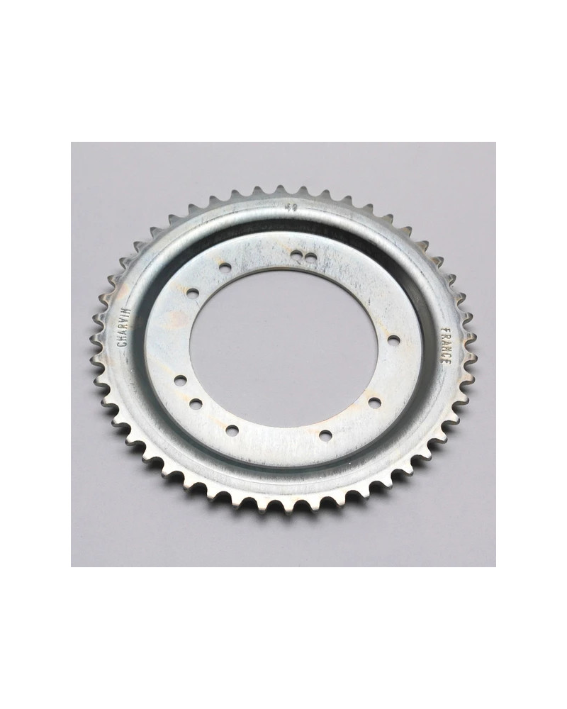 Couronne MBK 51 roue aluminium Grimeca 48 dents alésage 98 mm fixation 10 trous