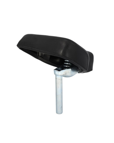 Selle noire Peugeot 103 MBK 51 Motobécane 88 assise 260 x 270 mm tige Ø25 mm