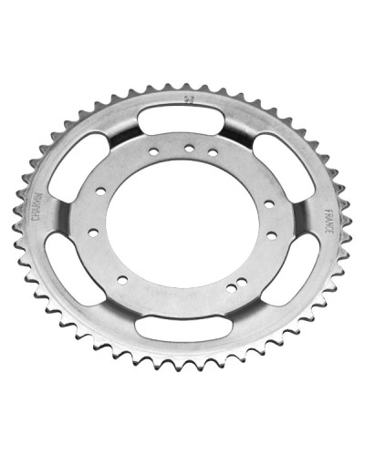 Couronne MBK 51 roue aluminium Grimeca 52 dents alésage 98 mm fixation 10 trous