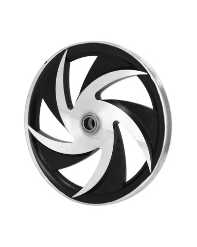 Poulie aluminium Ellipse noire Peugeot 103 MBK 51 avec pignon 11 dents