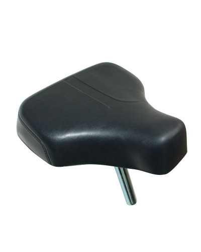 Selle noire Peugeot 103 MBK 51 Motobécane 88 assise 260 x 270 mm tige Ø25 mm
