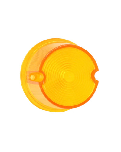 Cabochon clignotant orange Solex Peugeot 103 104 type Maly diamètre 70 mm