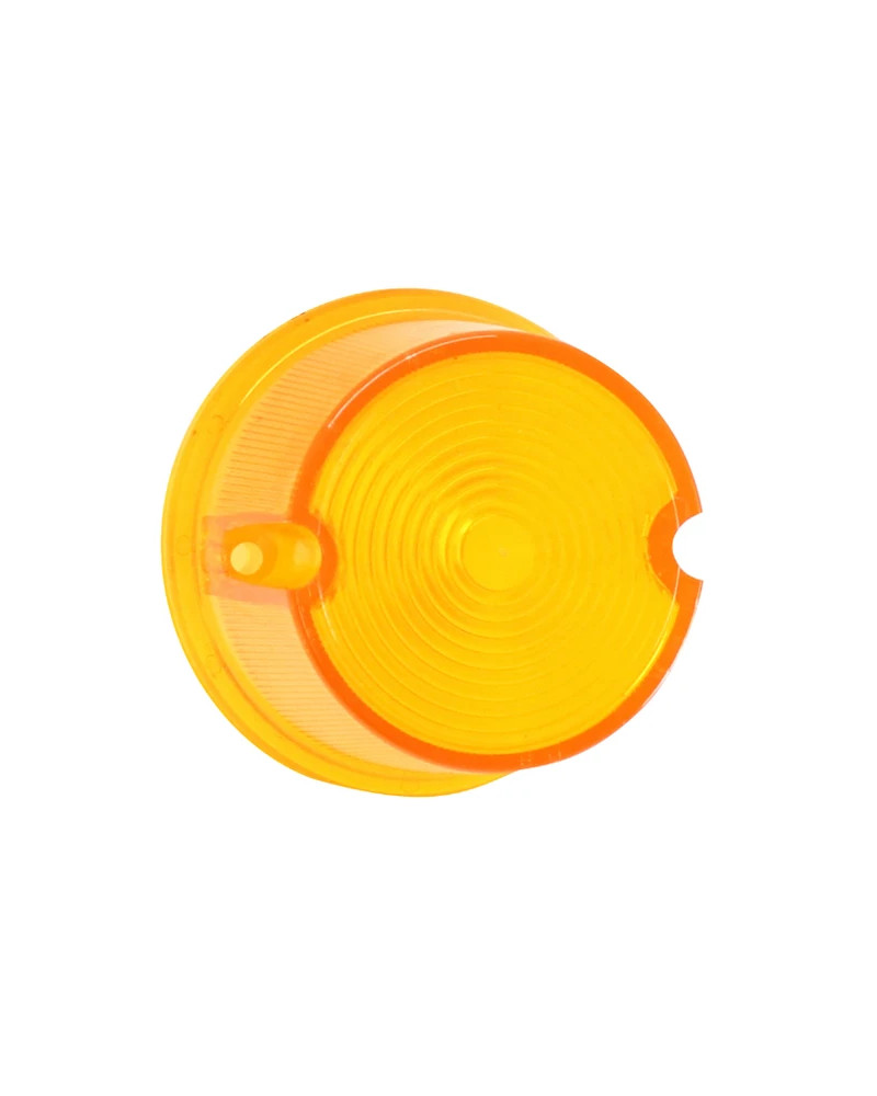 Cabochon clignotant orange Solex Peugeot 103 104 type Maly diamètre 70 mm