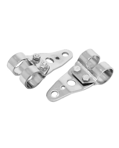 Supports de phare MBK 51 Peugeot 103 chrome Ø26/28 mm