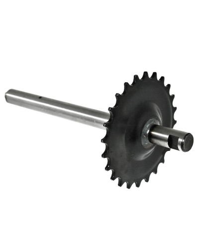 Axe pédalier poulie Peugeot 103 MVL SP Vogue 24 dents