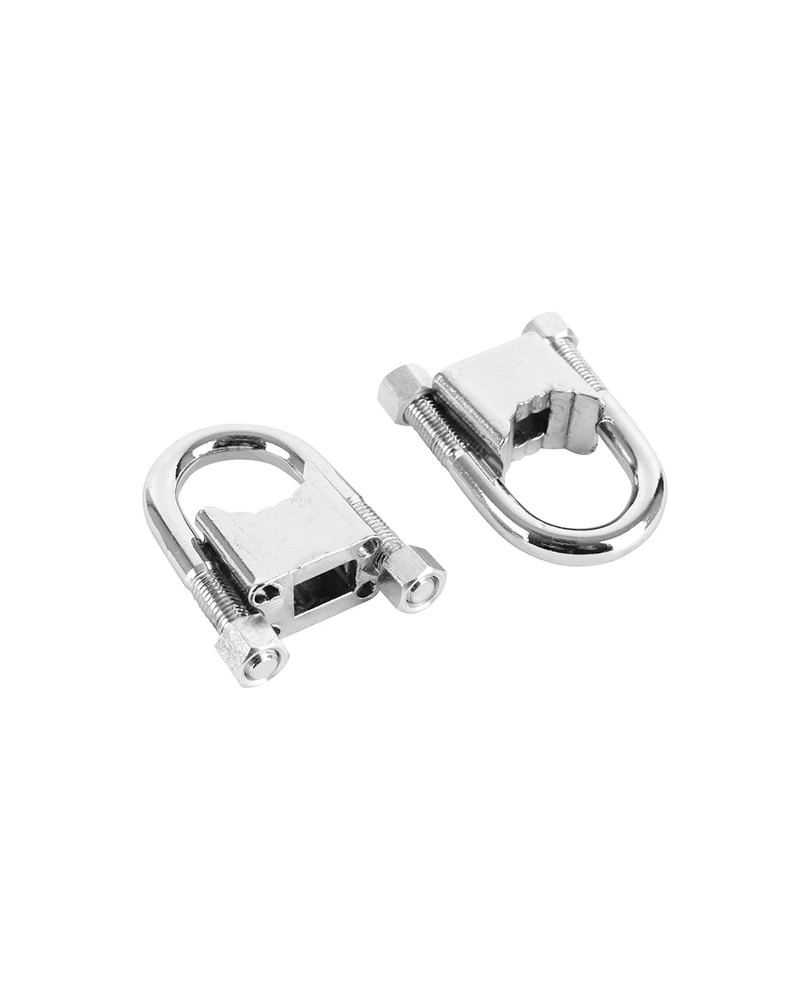 Pontets de guidon MBK 40 50 51 88 chrome paire