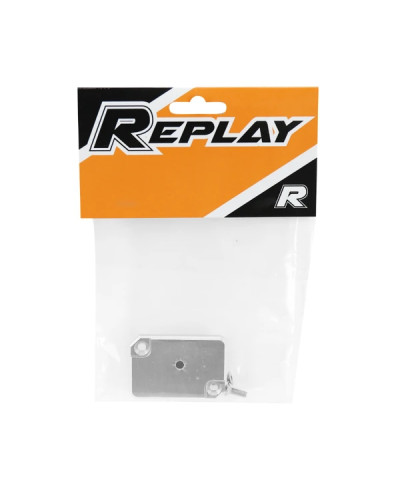 Couvercle de maître cylindre de frein scooter MBK Booster Stunt Yamaha BW's Slider chrome