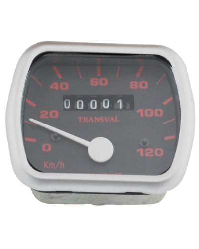 Compteur cyclo Transval 120 km/h Peugeot 103 Vogue MVL 16 pouces avec démultiplicateur et transmission