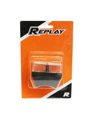 Feu arrière Replay RC transparent carbone Peugeot 103 MBK 51