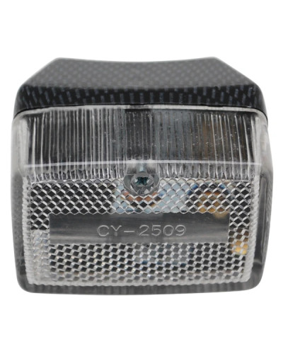 Feu arrière Replay RC transparent carbone Peugeot 103 MBK 51