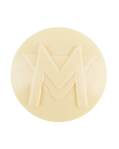 Bouchon de fourche colonne de direction MBK Motobécane 51 88 crème