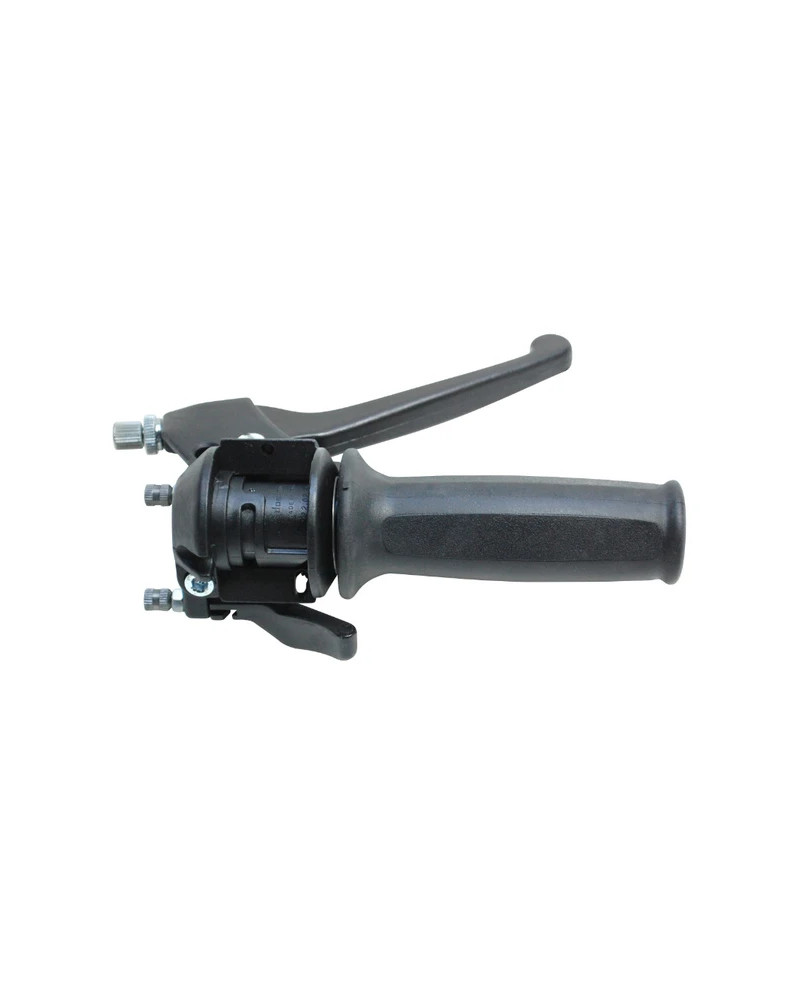 Poignée de gaz MBK 51V avec levier et décompresseur noir