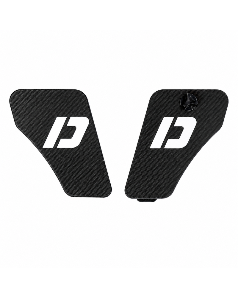 Portes de boîte à outils Doppler Peugeot 103 MVL SP noir effet carbone blanc