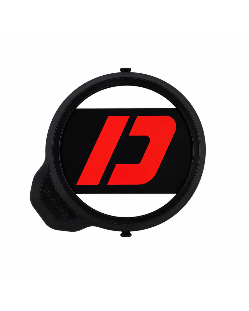 Cache allumage Doppler Peugeot 103 électronique noir / rouge