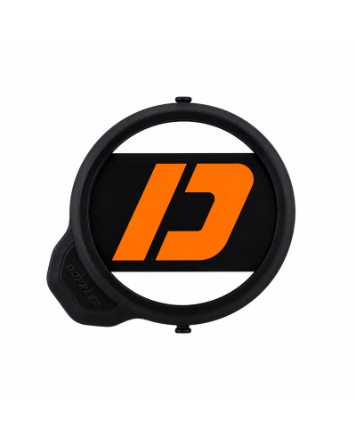 Cache allumage Doppler Peugeot 103 électronique noir orange