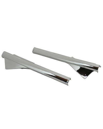 Paire de capotages de fourche chromés Peugeot 103 MVL Vogue