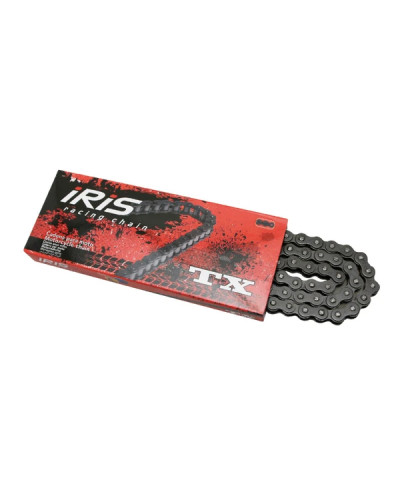 Chaîne IRIS TX Standard 415 noire 108 maillons avec attache rapide