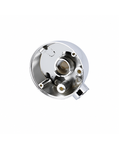 Paire de cuvelages de clignotants chromés Motobécane Motoconfort MBK