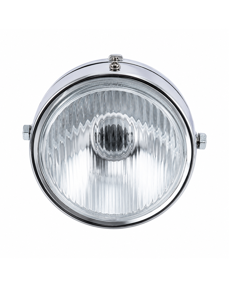 Phare rond Tun’R diamètre 130 mm chrome  Peugeot 103 MBK 51
