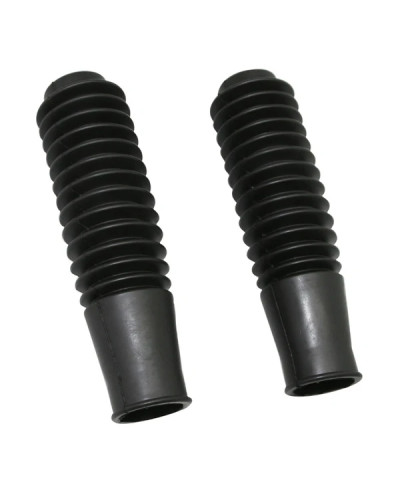 Paire de soufflets de fourche noirs MBK Motobécane 89 881 longueur 180 mm
