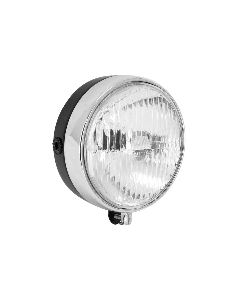 Phare rond noir Peugeot 103 SP MBK 51 diamètre 148 mm P26s