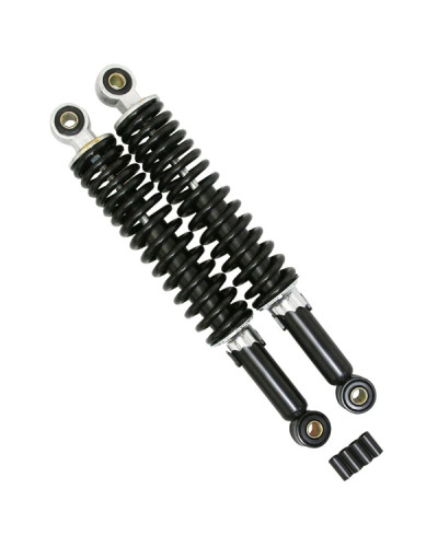 Paire d’amortisseurs arrière noirs réglables entraxe 310 mm