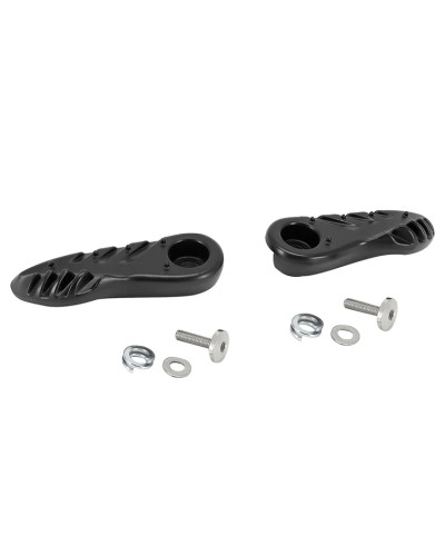 Paire de repose-pieds Replay noirs MBK Booster Yamaha BW’S après 2004