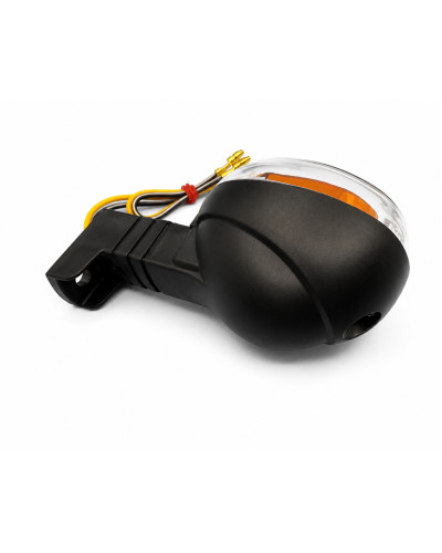 Paire de clignotants arrière Replay MBK Booster Yamaha BW’S après 2004 transparent noir