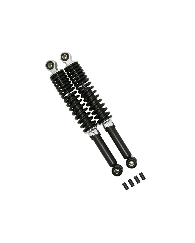 Amortisseurs cyclo réglables noirs entraxe 340 mm paire