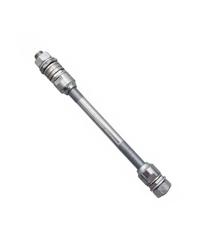 Longueur totale 170 mm, diamètre 9,5 mm, avec filetages de 70 mm.