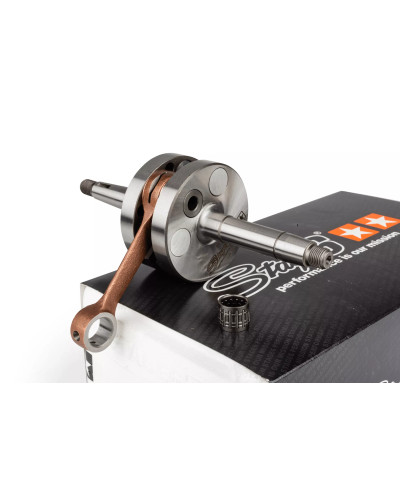 Vilebrequin Stage6 MBK 51 Motobécane AV7 AV10 axe 13 mm