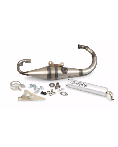 Pot d’échappement Stage6 Pro Replica MK2 MBK Booster aluminium