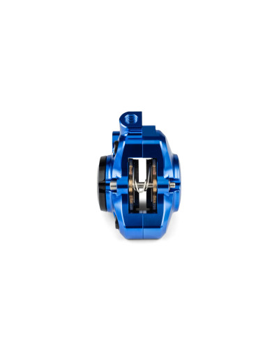 Étrier de frein avant Stage6 alu CNC bleu noir Booster Nitro BW’s Slider Aerox