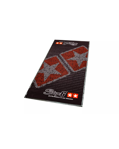 Tapis environnemental Stage6 MK2 200x100 cm pour moto scooter paddock