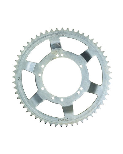 Couronne Charvin Industries Peugeot 103 roue à bâtons acier 56 dents alésage 94 mm 10 trous