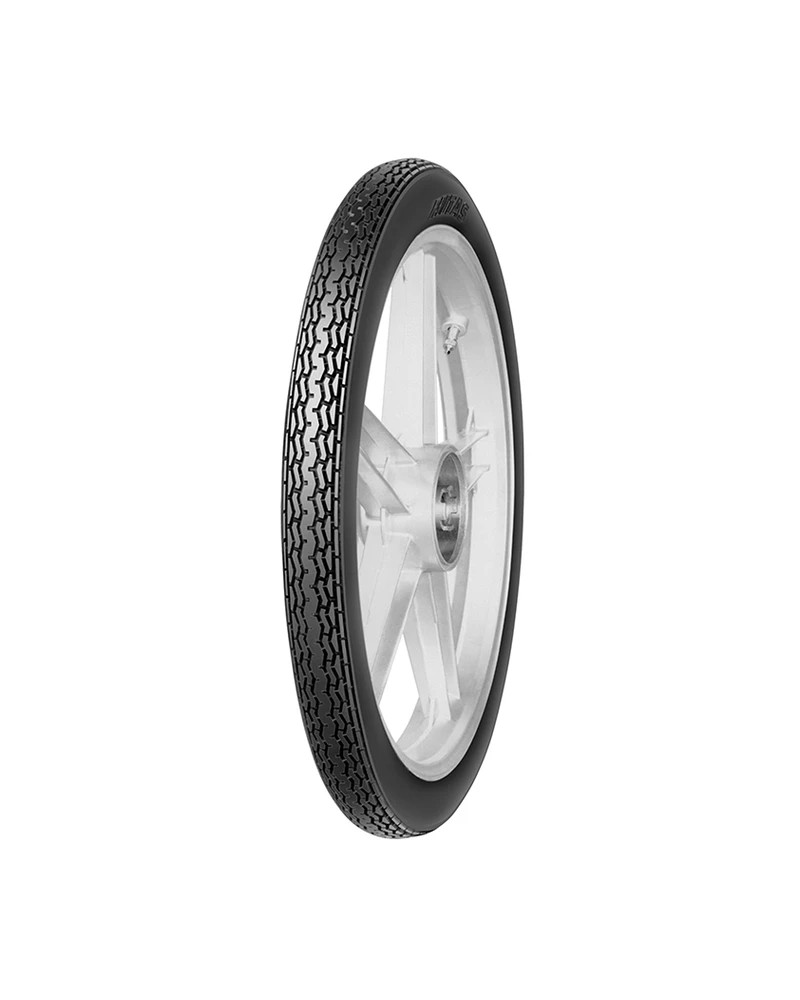 Pneu cyclo 19 pouces 2.00-19 Mitas M02 noir TT 24B
