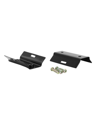 Platine support d’écope de refroidissement radiateur noire pour Peugeot 103 SPX RCX phase 2 vendue par paire