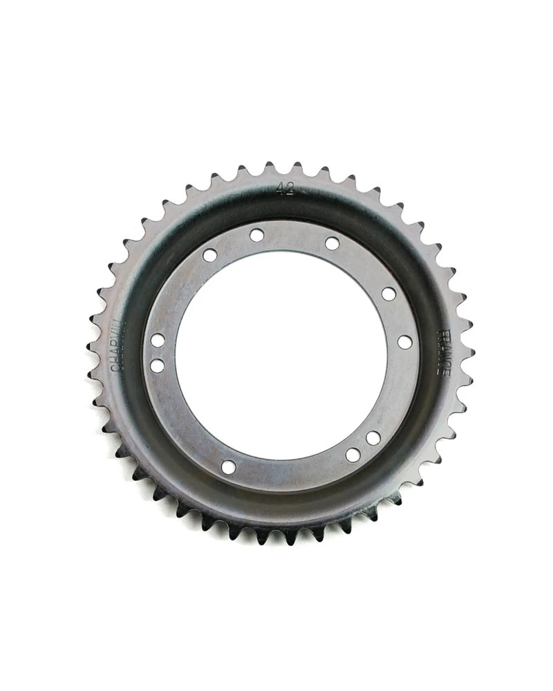 Couronne Peugeot 103 roue alu Grimeca 42 dents alésage 98 mm 10 trous