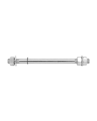 Axe de roue arrière Peugeot 103 diamètre 12 x 100 x 185 mm complet