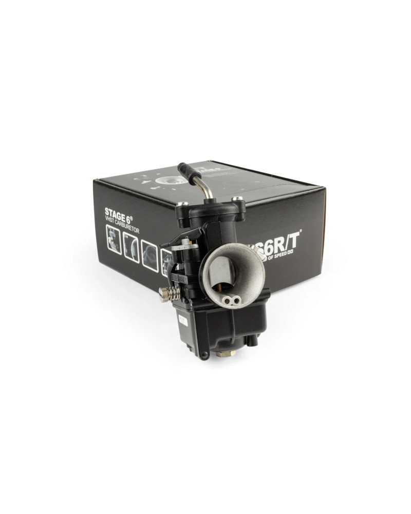 Carburateur Stage6 R/T VHST 28 mm noir pour scooter et mécaboîte