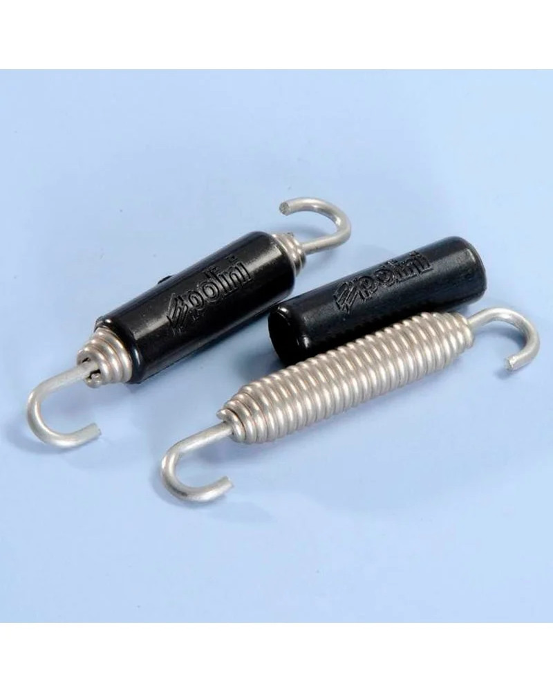 Ressorts de pot d'échappement Polini 67 mm avec crochet tournant paire