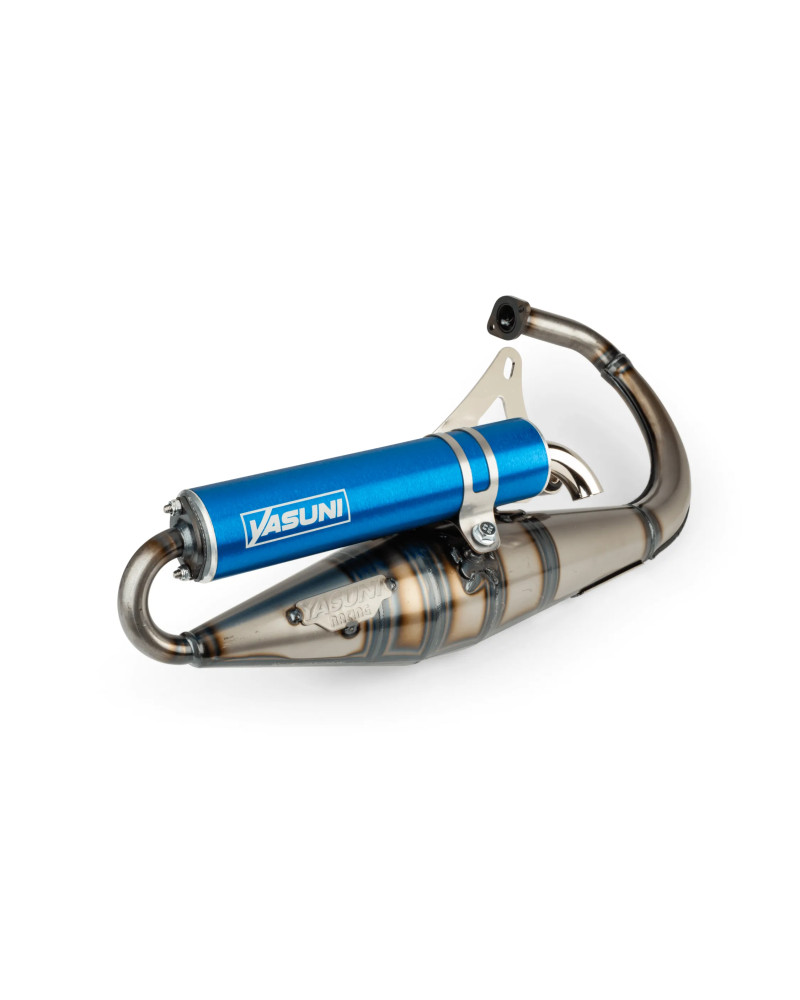 Pot d'échappement Yasuni Z MBK Booster silencieux bleu homologué