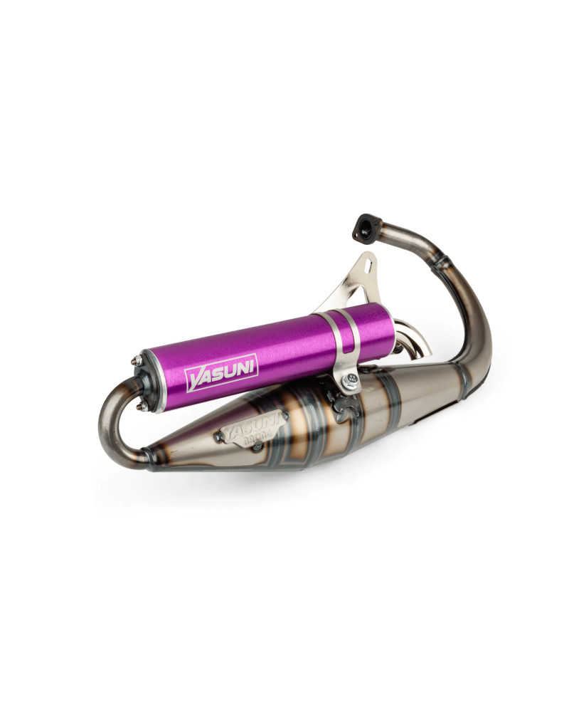 Pot d'échappement Yasuni Z MBK Booster silencieux violet homologué