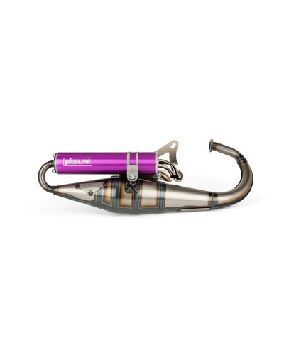 Pot d'échappement Yasuni Z MBK Booster silencieux violet homologué
